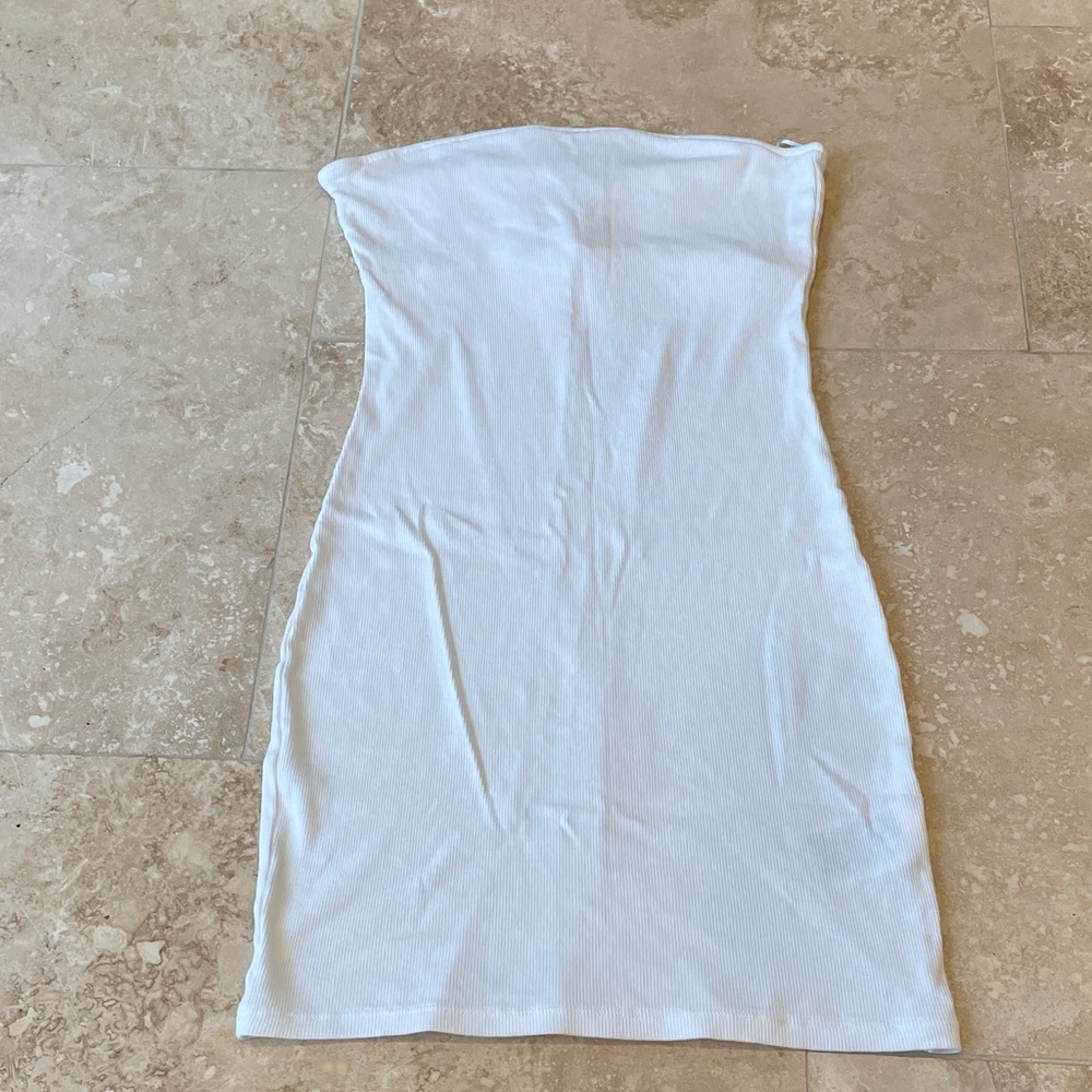 White Tube Dress